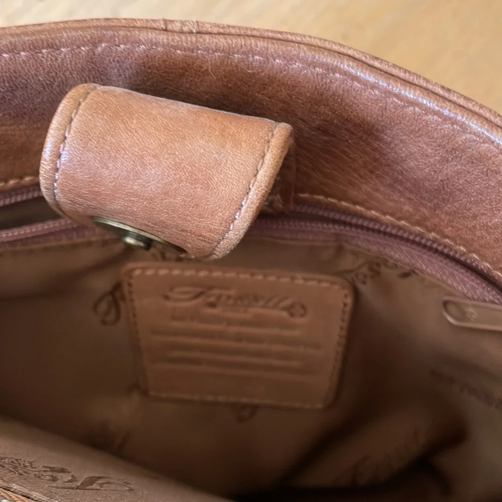 Fossil brown handbag - Picture 3 of 6